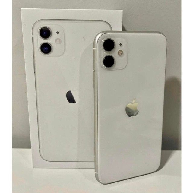 Iphone 11 Branco 64 Gb Novo-Lacrado Apple IPhone 11 64gb Branco Novo ...