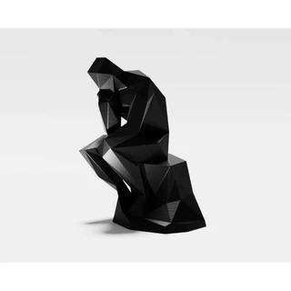 Enfeite Estátua Decorativo Pensador para decoração escultura decorar casa sala material plástico