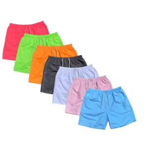 Kit 3 Bermudas Masculinas 3 Bolsos Com Elástico Com Amarração Para Atividade Física Tam do P ao GG
