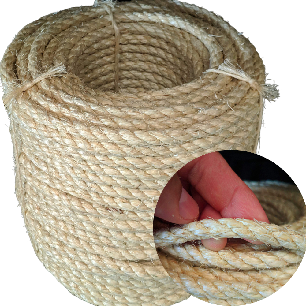 Corda sisal 8 mm - 200 mt Corda sisal