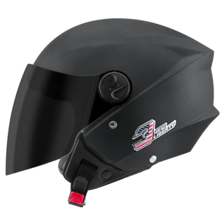 Capacete Pro Tork Preto New Liberty 3 Elite Viseira Fumê