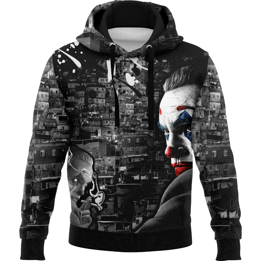 Moletom feminino do coringa Joker Roupas blusa Arlequina em Promoção na  Americanas