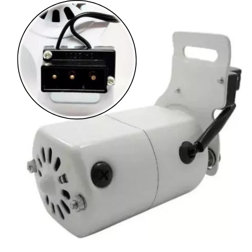 Motor Máquina Costura Doméstica 110v/220 Branco