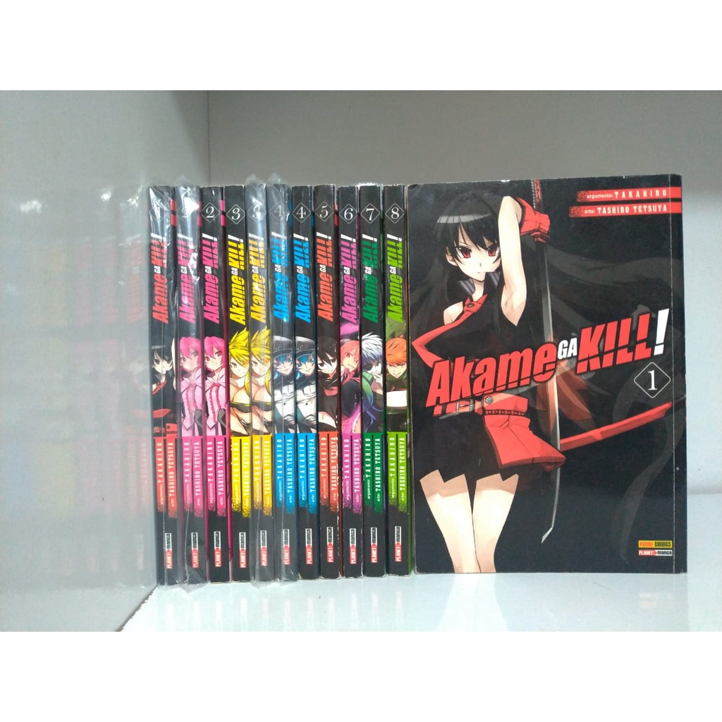 Mangá Akame Ga Kill! Volume 8 - Novo E Lacrado