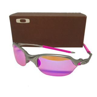 Óculos de Sol Oakley Juliet Neymar Lupa Rosa Brilhante X Metal Squared xx  moda das blogueiras - Escorrega o Preço