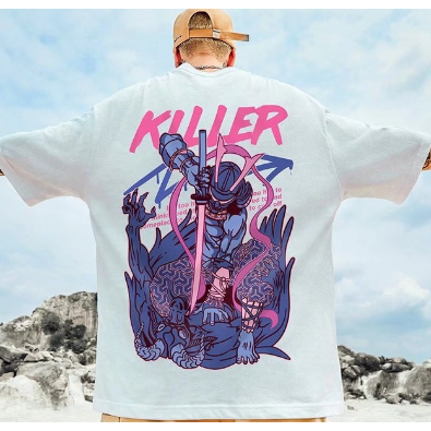 Camiseta Killer Samurai Do Bem Moda de Rua Street Novo!
