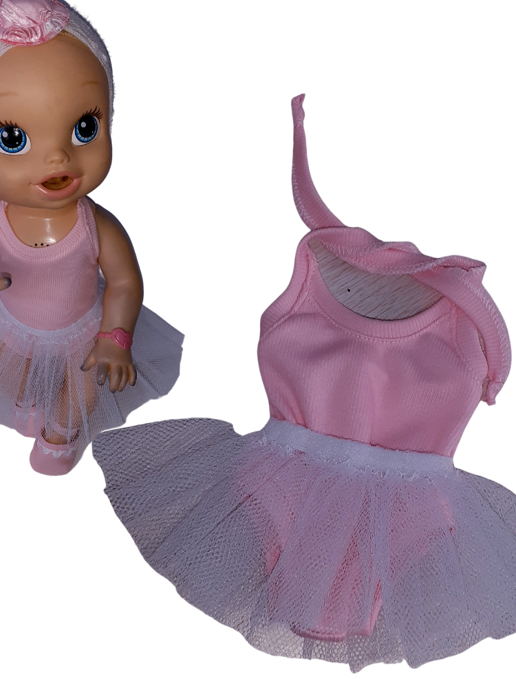 Roupa boneca Baby Alive kit com 5 peças