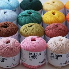 Kit 6 Fios Para Amigurumi Balloon Amigo 50g 150m Pingouin (Escolher as cores pelo Chat)