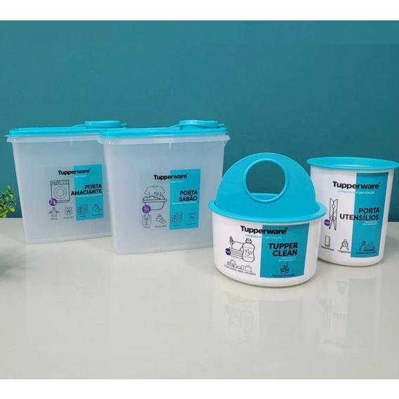 Tupperware Linha Lavanderia Organizada