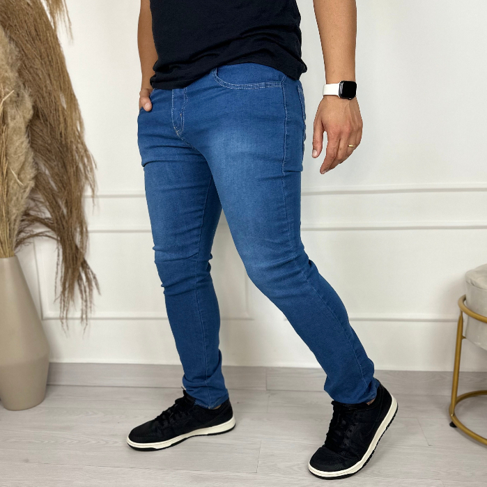 Calça jeans masculina 2024 da moda 2018