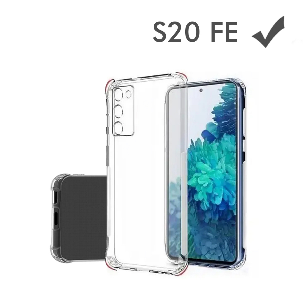 Capa Capinha Para Samsung Galaxy S20 FE Transparente Silicone TPU Case Anti Impacto