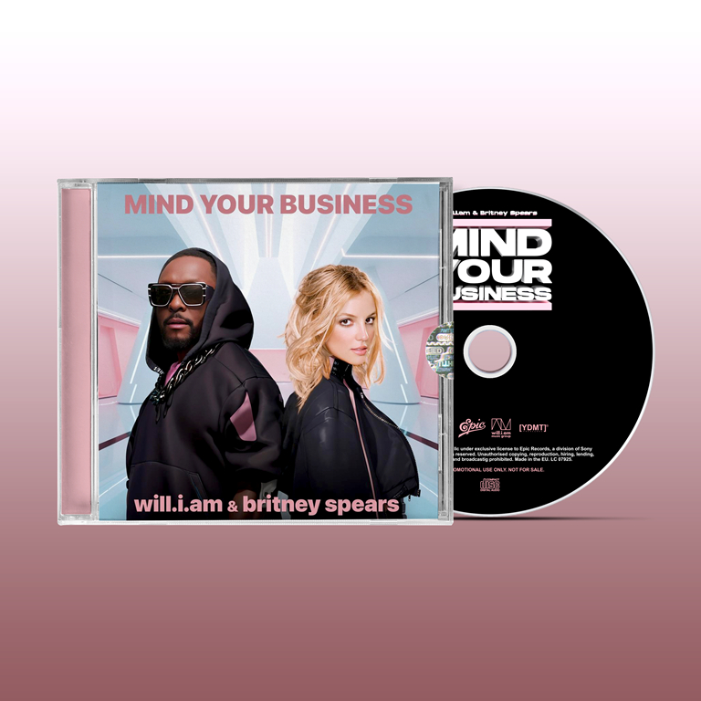 BRITNEY SPEARS & WILL.I.AM: Mind Your Business CD Single (Limited Edition)