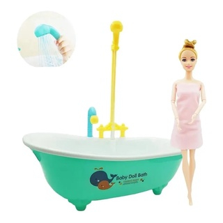 Baby doll best sale bathtub with shower