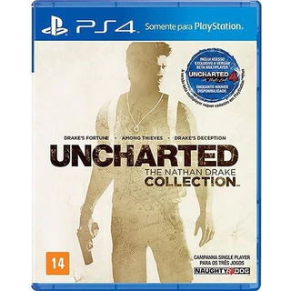 UNCHARTED COLLECTION - PS4 MIDIA FISICA ORIGINAL