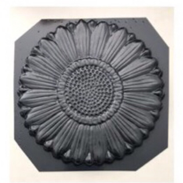 Forma/molde Pisante Abs 1,5mm Caminho Para Jardim Girassol 45cm