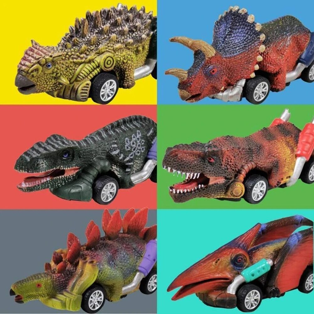 Brinquedos de Dinossauro Puxe o Carro - Toddlers Crianças Dino Toy