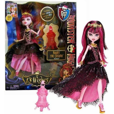 Boneca Monster High Draculaura 13 Wishes Assinada - O Espaço Virtual do  Colecionador