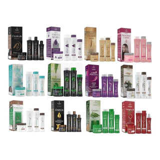 12 Kits Bio Instinto A Escolha Resultado de Salão Força Crescimento Lisos Ondulados Crespos Queda