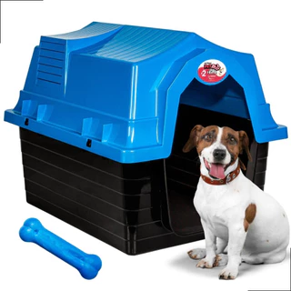 Casa Casinha Pet para Cães e Gatos Cachorro N2 N3 N4 Jel Plast