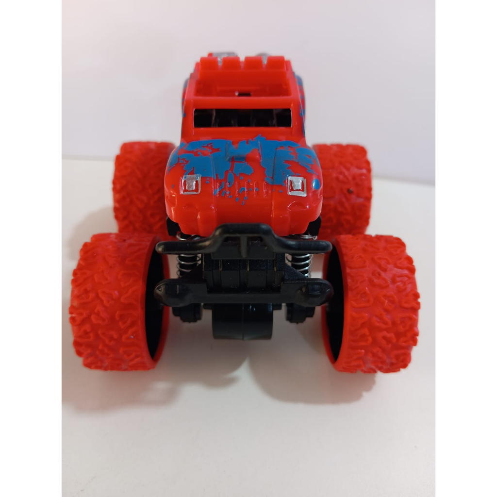 Carrinho Monster Infantil Race Dismat - Vermelho