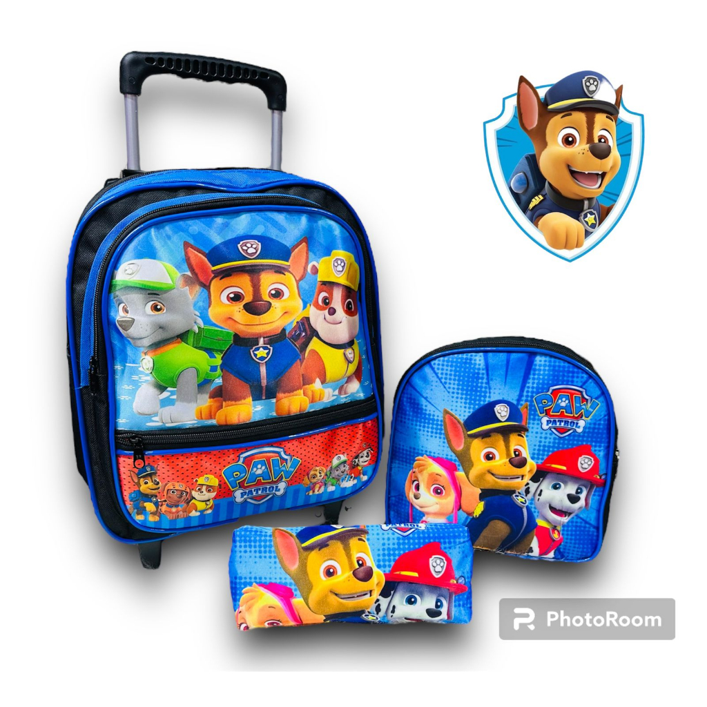 Kit Mochila Masculina Infantil Roblox Rodinha F5 Premium