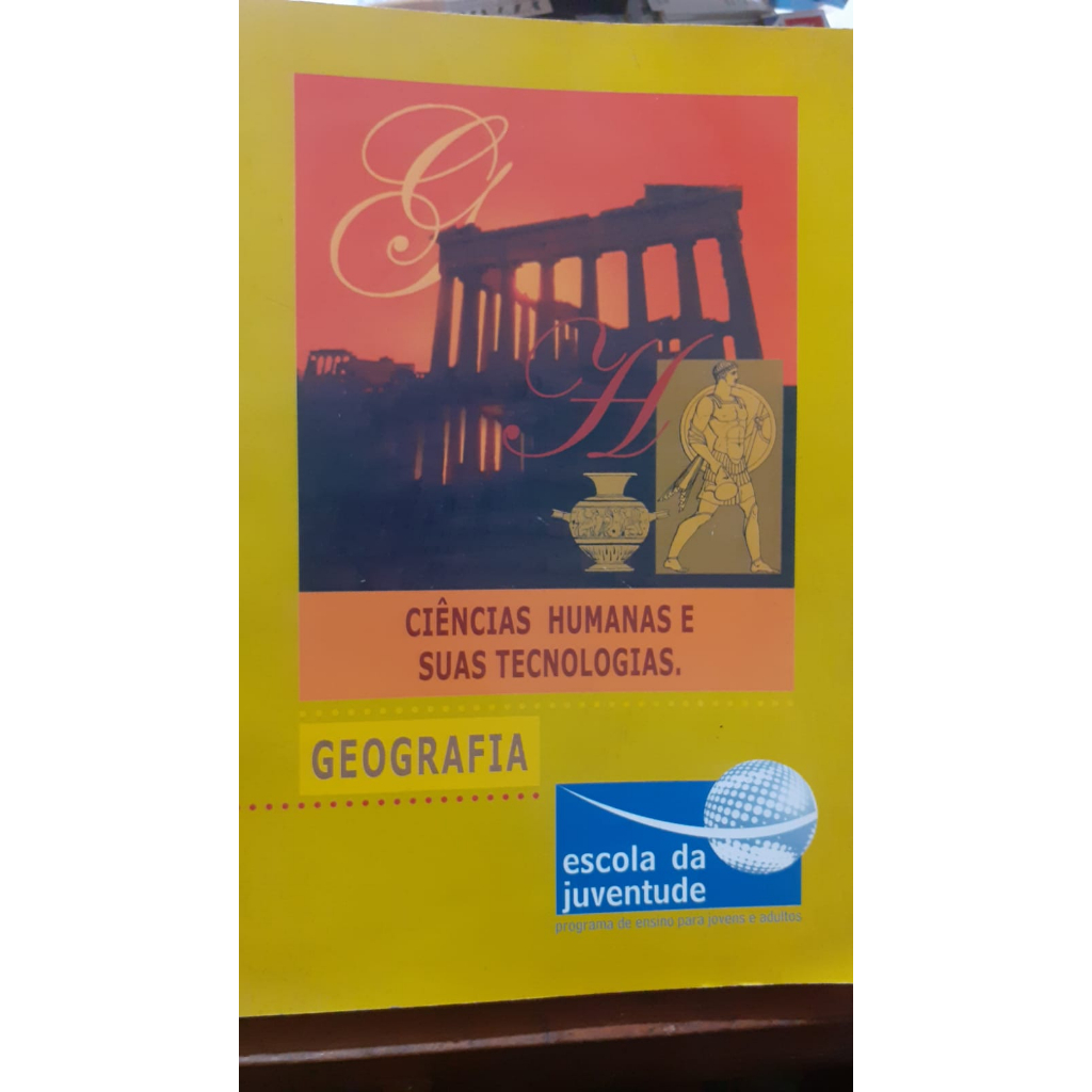LIVRO- CIÊNCIAS HUMANAS E SUAS TECNOLOGIAS- GEOGRAFIA- RARO | Shopee Brasil