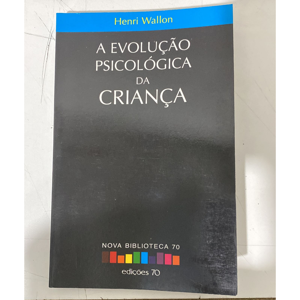 Livro Usado : A Evolução Psicológica da Criança - Henri Wallon | Shopee ...