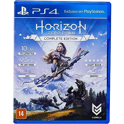 HORIZON ZERO DOWN COMPLETE EDITION - PS4 MIDIA FISICA ORIGINAL