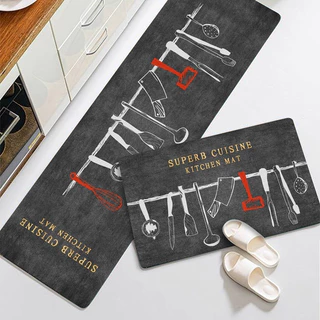 Kit Tapete Jogo Passadeira Belga Antiderrapante 2 Pç Texfine