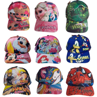 Boné Caminhoneiro Infantil Personalizável - Ajustável Com Estampa De Arco-Íris Para Meninos E Meninas