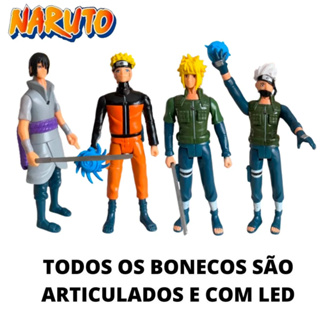 Naruto Shippuden Cartelado Kit completo com 6 bonecos 15 cm em