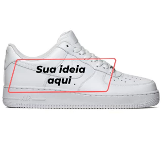 Tênis Unissex Customizado/Personalizado Crie Sua Arte
