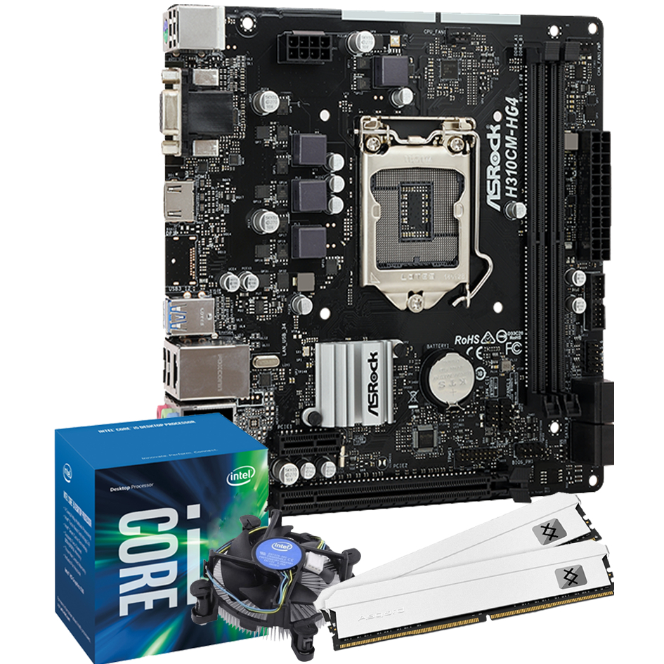 Kit Upgrade Placa Mãe B360M Gaming + Processador I5 9400f +