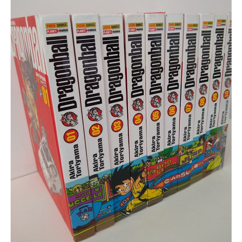 Mangá Dragon Ball - Panini - Edição Definitiva - Dbz - Capa Dura - Vários Vols.(1 ao 10) - Avulsos