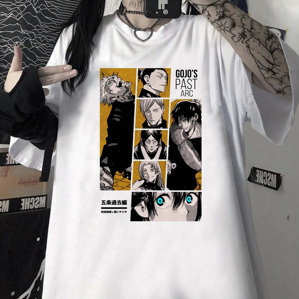 Camiseta Suguru Geto Anime Jujutsu Kaisen Unissex