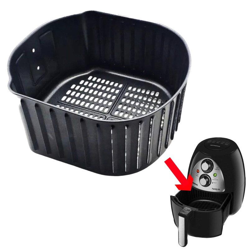 Cesto Da Fritadeira Air fryer Mondial NAF-03I NAF-03 NAF-05 4LITROS