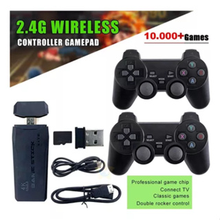 Console De Videogame Portátil GD10 Com Controladores Sem Fio 4K HD TV Retrô Jogo 50 Emuladores 40000 + Jogos Para PS1/N64/DC