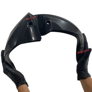 Paralama Preto Brilhante Inquebrável Cg 125/150/160 Titan Fan Start 2014 Até 2022 Plasmoto
