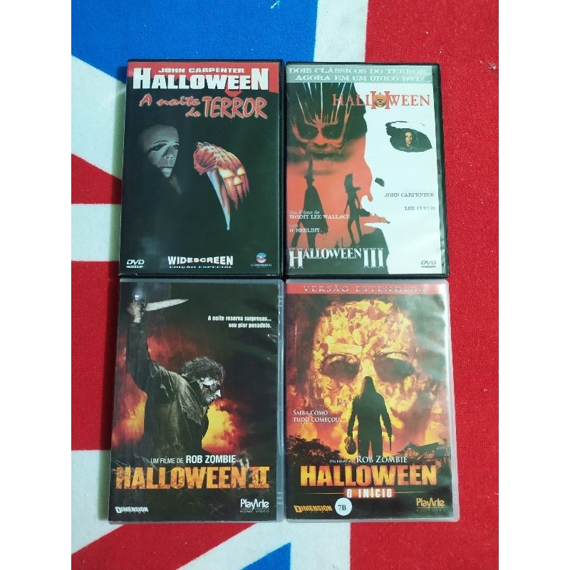 Halloween 3-Coleção De Filmes (dvd) Jamie Lee Curtis (importado Uk)