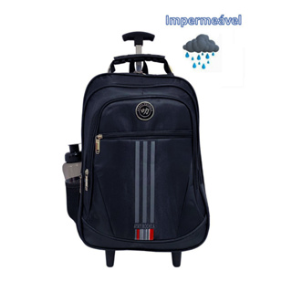 Mochila Bolsa Executiva de Rodinhas Universitária Escolar