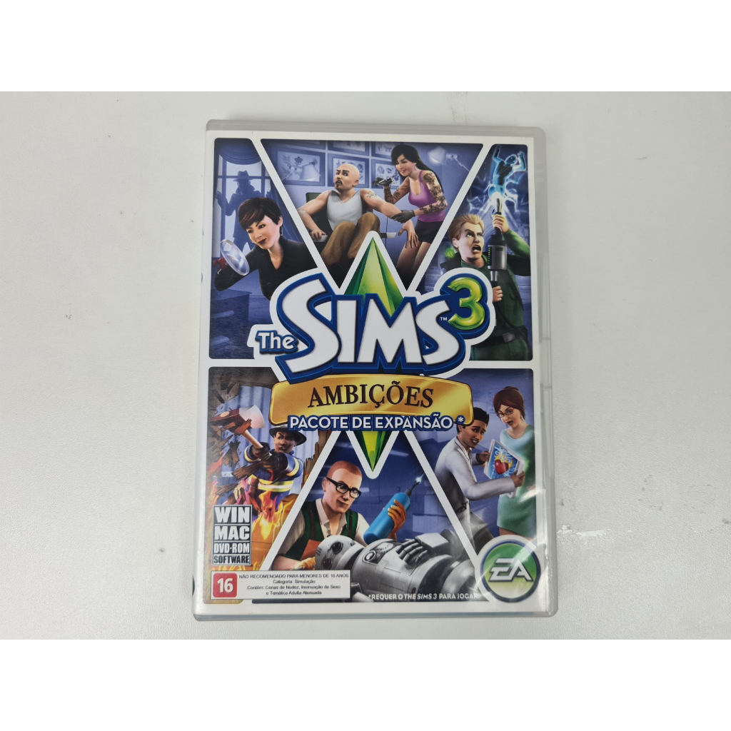 Pc Dvd The Sims 2 Dose Dupla 3 Jogos Duplo Excelente Estado