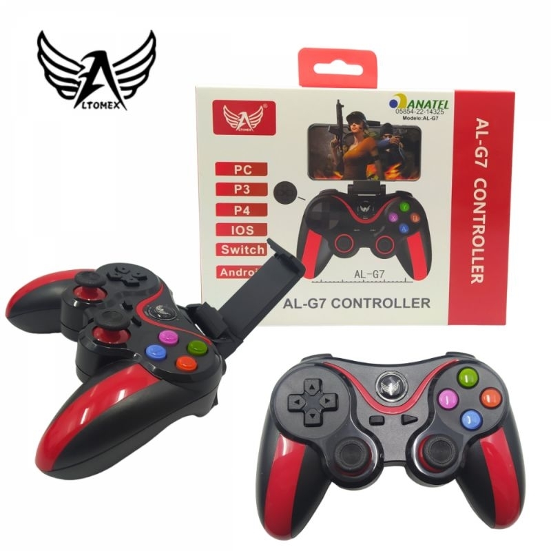 Controle de Jogo Bluetooth + Emulador + Cartão de Memoria 760 Jogos de  Super Nintendo Gamepad Celular Joystick Wireless Android