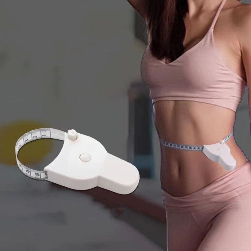 Fita Métrica Automática Fitness Telescópica Medidor De Busto E Cintura