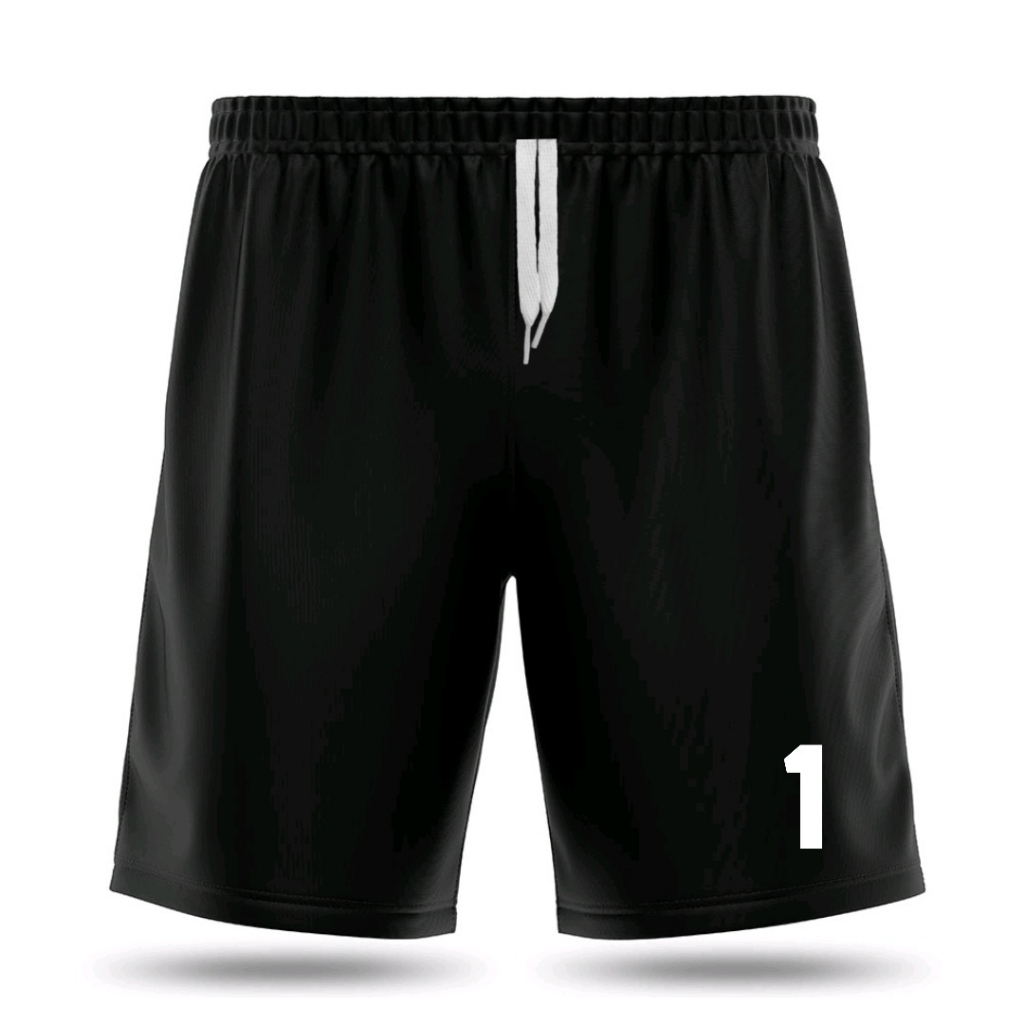 Bermudas Shorts Calção Futebol Básico Academia Treino Número 1