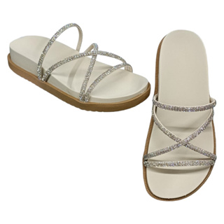 Papete Birken Chinelo Feminino Strass Macia Moda Atual Leve Macio