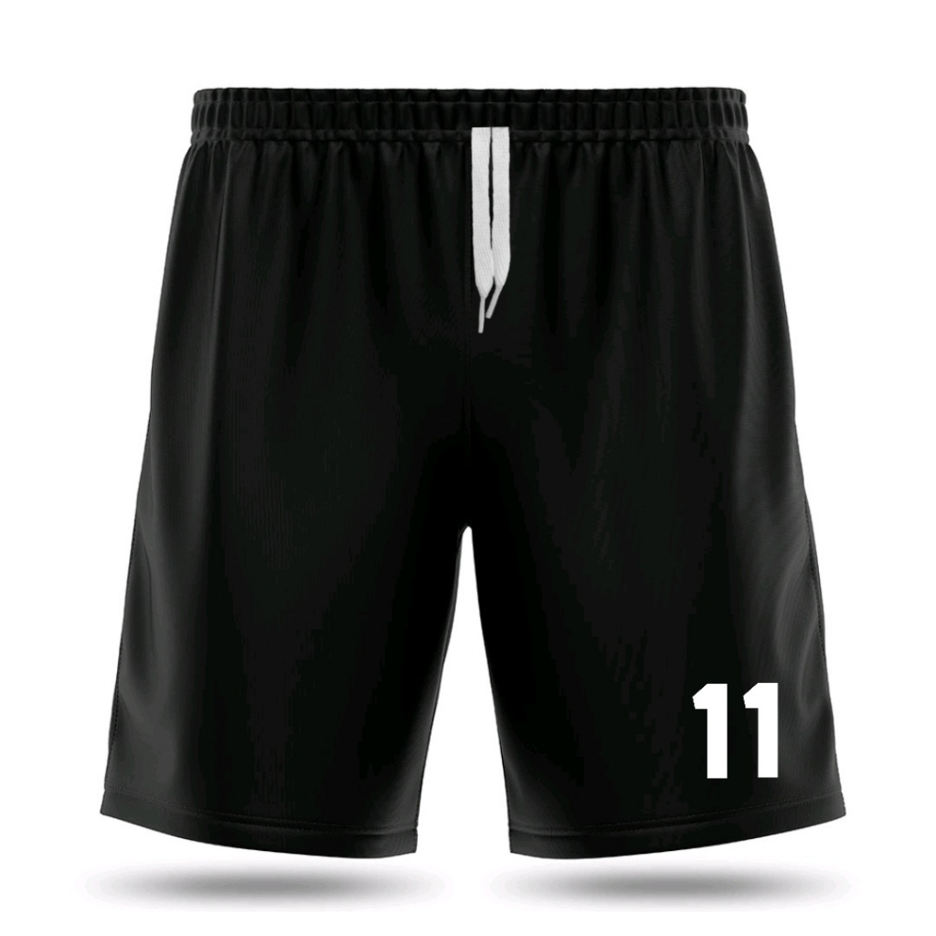 Bermudas Shorts Calção Futebol Básico Academia Treino Número 11