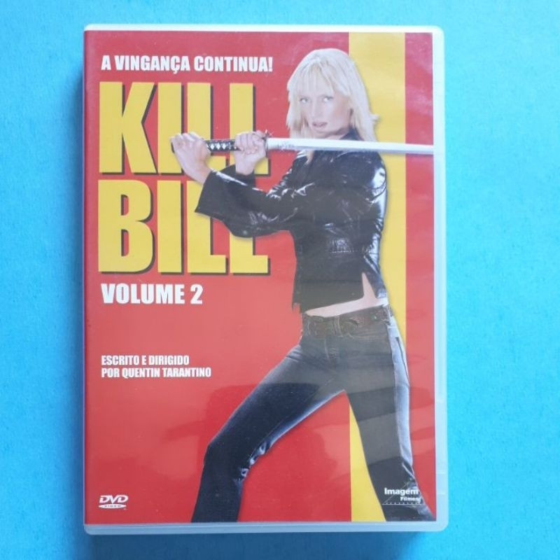 Dvd KILL BILL- Volume 2 (dublado E Legendado) | Shopee Brasil