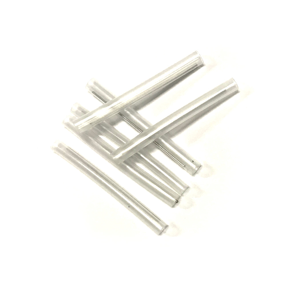 100X Tubete Protetor De Emenda Fibra Óptica 5x60mm para CABO DROP