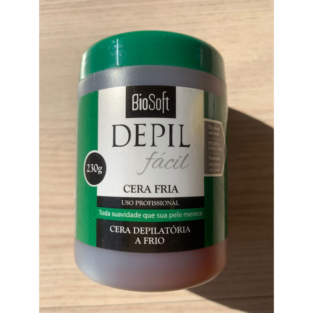 Depil Fácil Cera Fria Bio Soft 230g