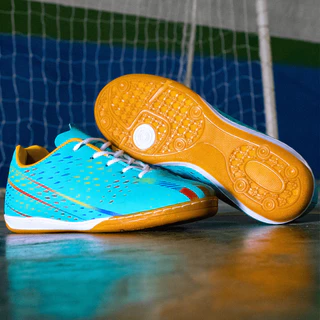 Chuteira Futsal Masculino e Feminino Lançamento Antiderrapante Reforçada Leve Confortável Envio Imediato